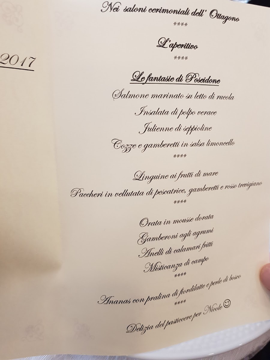 Menu L'ottagono Ricevimenti - Ristorante Pizzeria F.lli Verta-5
